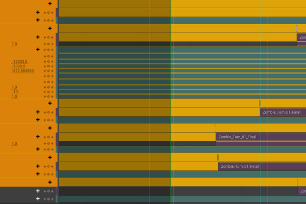 Zombie Animation blocks, offsetted